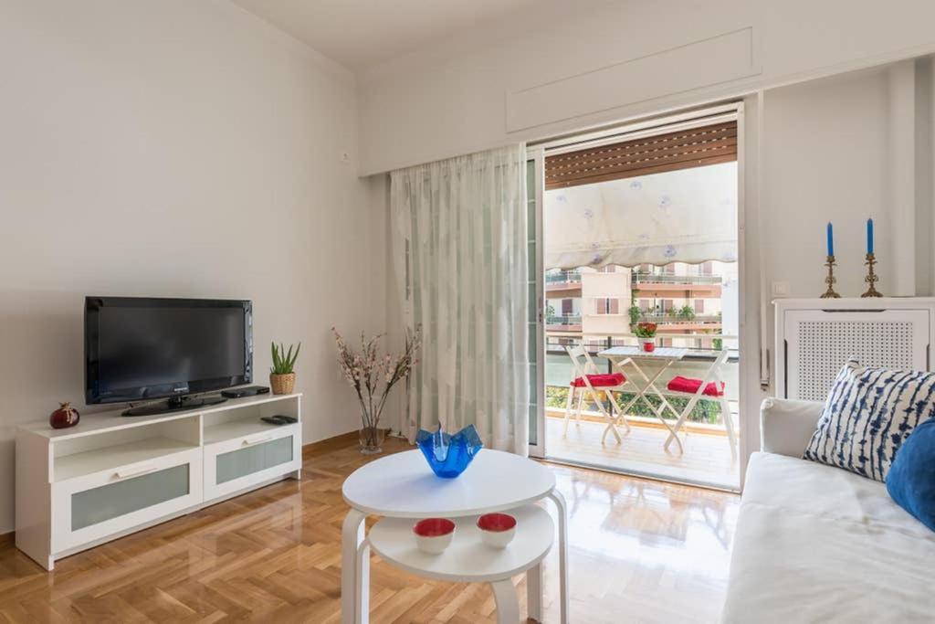 New! Bright & Remodeled 1Bed Apt 2Min Walk To Acropolis Athens Ngoại thất bức ảnh